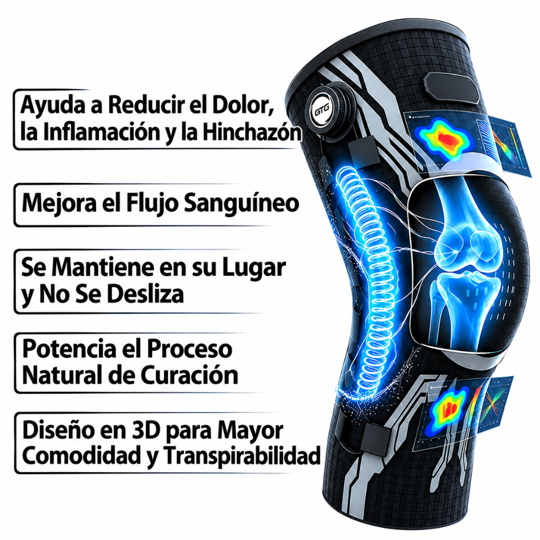 rodillera  ajustable y transpirable
