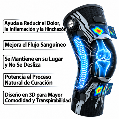 rodillera  ajustable y transpirable
